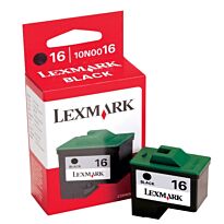 Lexmark #16 H RES Black Cartridge