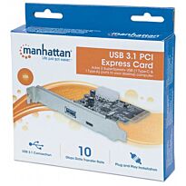 Manhattan PCI Express card 2 x external ports