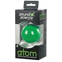 Manhattan Sound Science Atom Glowing Wireless Speaker Green