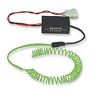 Manhattan Electro Luminescent Cable Neon Green- Multipurpose Flexible Wire with Bright Neon Green Glow, 1.5 Metre Cable Length , Includes Inverter With Standard 4 Pin Power Supply Connector, Retail Box, Limited Lifetime Warranty