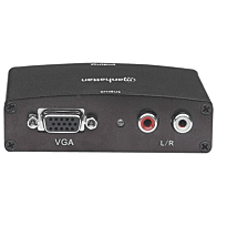 Manhattan VGA to HDMI Converter - Converts PC Audio/Video to HDMI