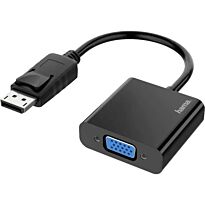 Hama DisplayPort VGA Cable Adapter Black