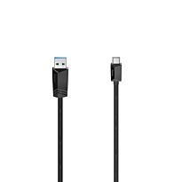 HAMA USB-C Cable USB-C Plug to USB-A Plug USB3.2 0.75M