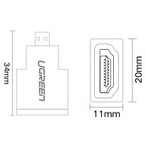 uGreen Micro HDMI Male to HDMI Female Adapter