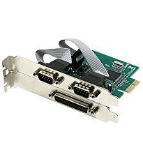 2 X Serial 1 X Parallel PCI-E 1X LP