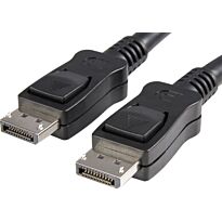 Manhattan DisplayPort Monitor Cable DisplayPort 20-pin Male to DisplayPort 20-pin Male 1.0 metre-Black