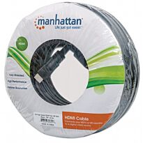 Manhattan High Speed HDMI Cable - HDMI Male to Male Shielded Black 22.5 m