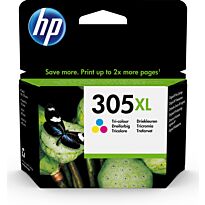HP # 305XL High Yield Tri-color Original Ink Cartridge - HP 2720/4120