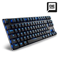 Sharkoon PureWriter TKL Mechanical USB lkeyboard with Blue LED illumination