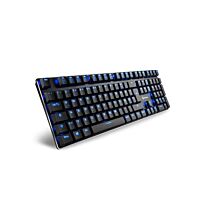 Sharkoon PureWriter Mechanical USB lkeyboard with Nuetral Blue LED illumination