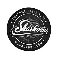 Sharkoon 120CM Round Mat Black/White
