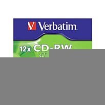 Verbatim 700MB - CD-RW (12x) - Jewel Case - (Box of 10)