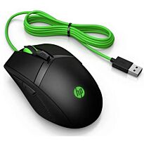 HP Pavilion USB Wired Gaming Mouse 300 - Ergonomic Shape Ambidextrous Design