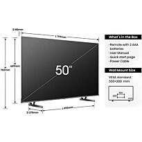 Hisense 50-Inch Q6N Smart 4K UHD QLED TV