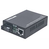 Intellinet Fast Ethernet WDM Bi-Directional Single Mode Media Converter