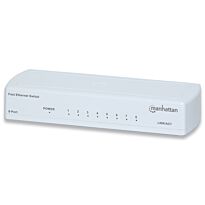 Manhattan 8-Port Fast Ethernet Switch Plastic