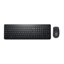 Dell KM3322W Wireless Keyboard and Mouse Black