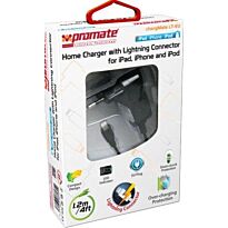 Promate chargMateLT-EU Multifunction Lightning Home charger for iPad iPhone and iPod EU Standard