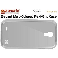 Promate Akton-S4-Elegant Multi-Colored Flexi-Grip Case for Samsung Galaxy S4-Grey