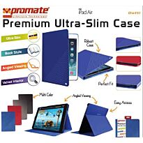 Promate Dotti Premium ultra Slim and Sporty Case for iPad Air -Black