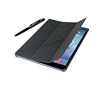 Promate Ifold Air Multi-Foldable Case Stand Stylus and Screen Protector for iPad Air Black