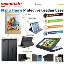 Promate Memo Photo Frame Protective Leather Case for IPad Mini-Cream