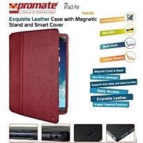 Promate Veil-Air Ultra Slim Promate Protective with Stand Function for iPad Air Red