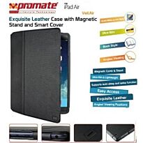 Promate Veil-Air Ultra Slim Promate Protective with Stand Function for iPad Air Black