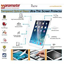 Promate Primeshield.AIR Premium Ultra-Thin Tempered Optical Glass Screen Protector for iPad Air