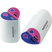 Promate Couple 5200mAh Split Heart Universal Back up Battery