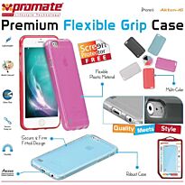 Promate Akton-i6 Multi-colored flexi-grip designed case for iPhone 6 Colour Red