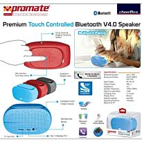 Promate cheerBox Premium Touch controlled Bluetooth? V4.0 Speaker-Maroon