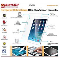 Promate primeShield Air-Ultra-Thin Tempered Optical Glass Screen Protector for iPad Air
