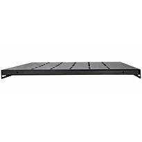 Intellinet 19 inch Fixed Shelf - 1U 550 mm Depth Black