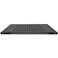 Intellinet 19 inch Fixed Shelf - 1U 900 mm Depth Black