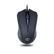 GoFreetech Wired 1000DPI Mouse Black