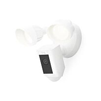 Ring Floodlight Camera Wired Plus White