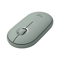 Logitech Pebble M350 Wireless Ambidextrous Mouse - Eucalyptus