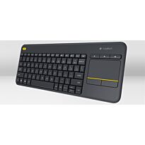 Logitech K400 Plus Touch Wireless Keyboard - Black