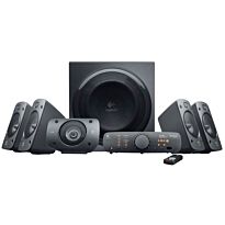 Logitech Desktop Speakers Z906 Surround sound speaker 5.1 3.5mm 500W RMS Dolby Digital & DTS Decoding Wall Mountable Wireless