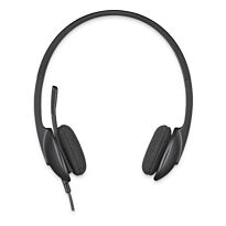 Logitech Headset H340 USB Stereo Internet headset