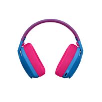 Logitech G435 Lightspeed Wireless Gaming Headset Blue and Raspberry