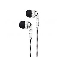 Astrum EB200 Stereo Earphones + In-line Microphone White