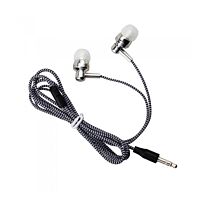 Astrum EB250 Stereo Earphone Electro Painted + In-wire mic Silver