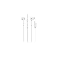 Astrum EB500 USB-C Stereo Earphones with Mic - DAC White