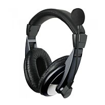 Astrum HS120 Large Stereo Headphones + Mic