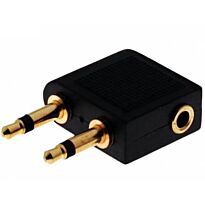 Astrum Aux Split Adapter PASSIVE ADAPTER AUX 2M-F 3.5MM BLACK