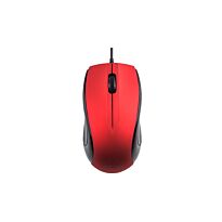 Astrum MU110 1000dpi 3 buttons wired optical USB mouse Red