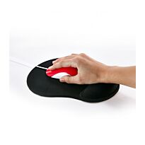 Astrum MP210 Wrist Rest Silicon Gel Rubber Mouse Pad Black