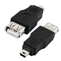 Mini USB Male To USB Female Adapter